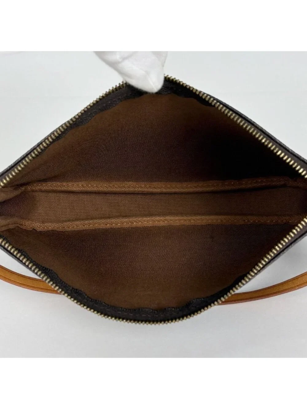 Louis Vuitton Pochette Accessoires Pouch Monogram Brown